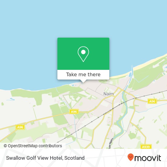 Swallow Golf View Hotel map