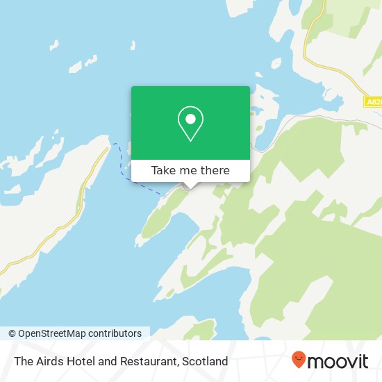 The Airds Hotel and Restaurant map