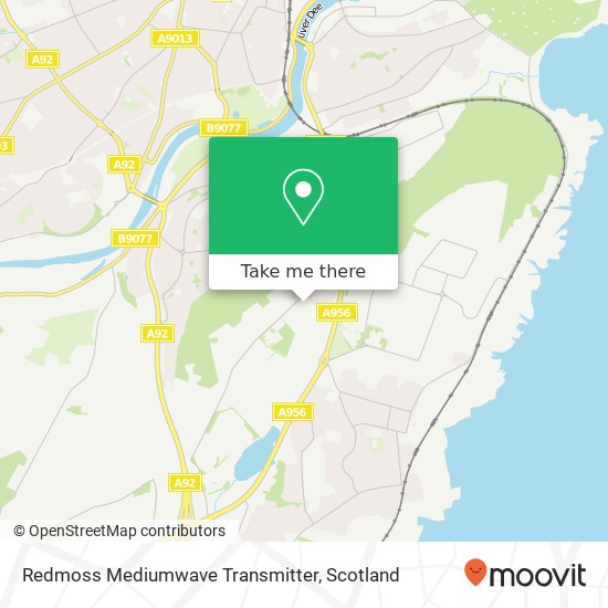 Redmoss Mediumwave Transmitter map