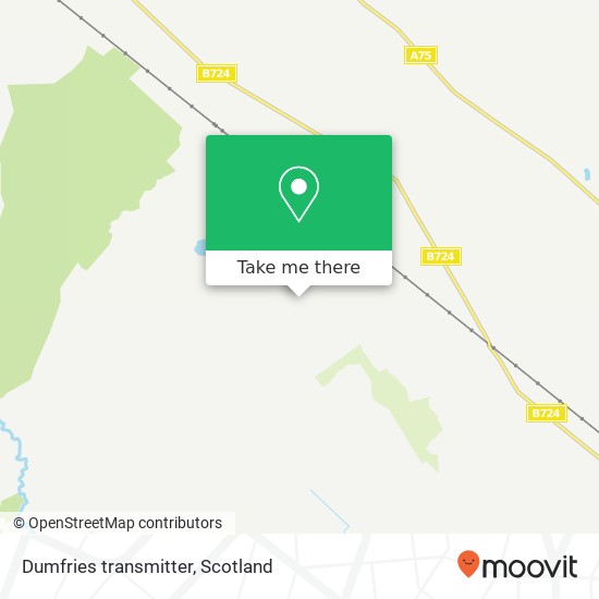 Dumfries transmitter map
