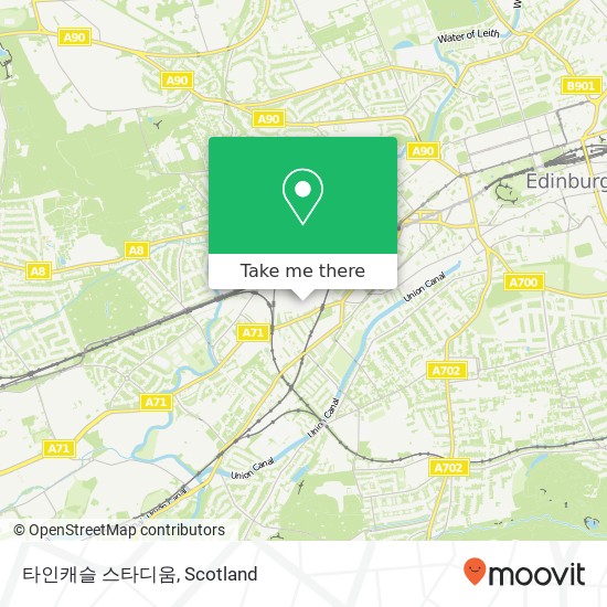 타인캐슬 스타디움 map