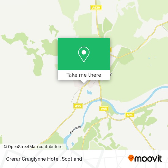 Crerar Craiglynne Hotel map