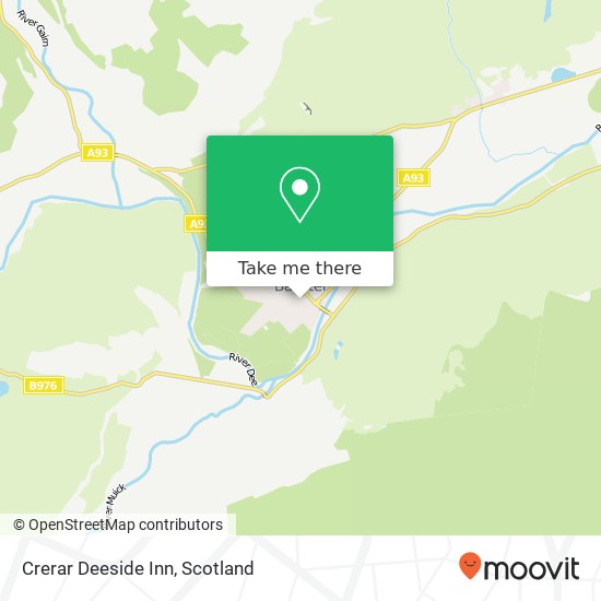 Crerar Deeside Inn map