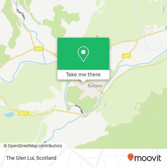 The Glen Lui map