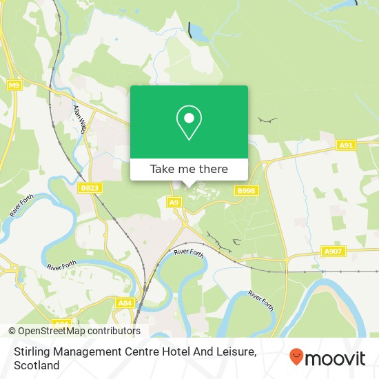 Stirling Management Centre Hotel And Leisure map