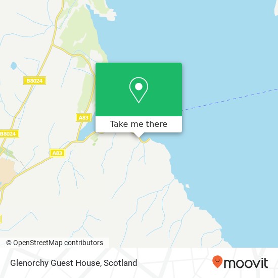 Glenorchy Guest House map