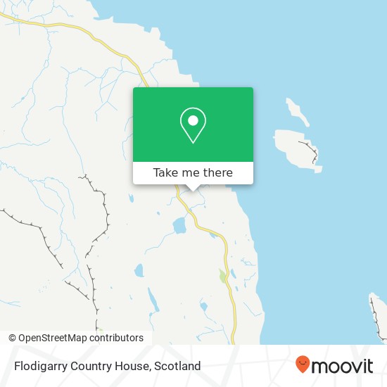 Flodigarry Country House map