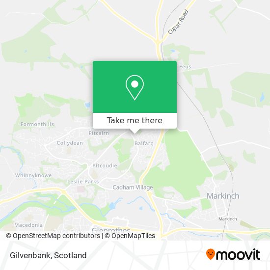 Gilvenbank map