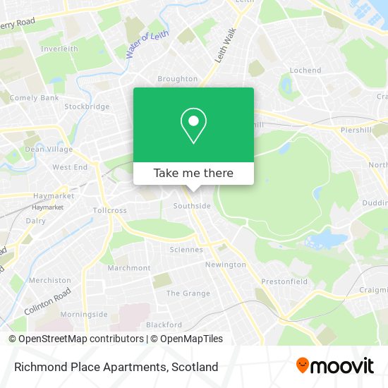 Richmond Place Apartments map