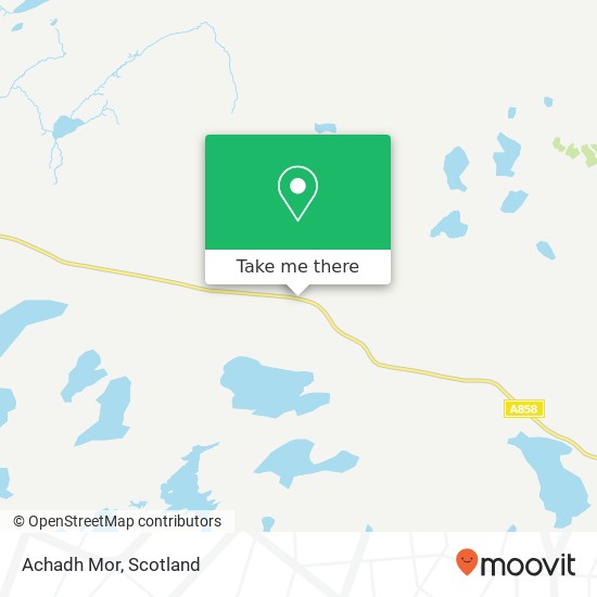 Achadh Mor map