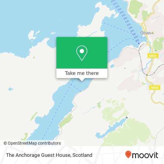 The Anchorage Guest House map