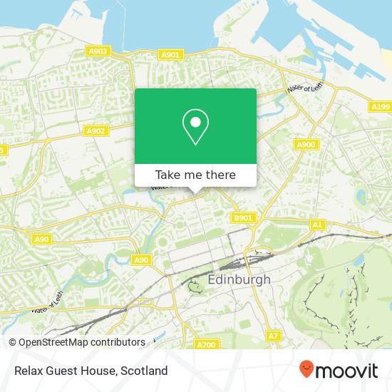Relax Guest House map