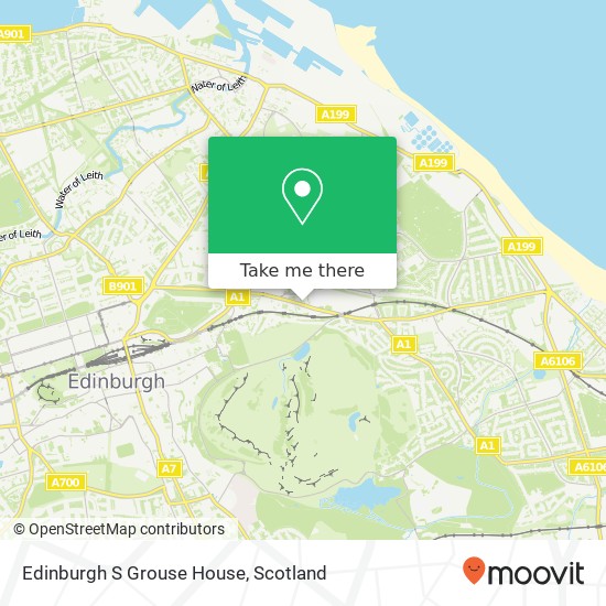 Edinburgh S Grouse House map