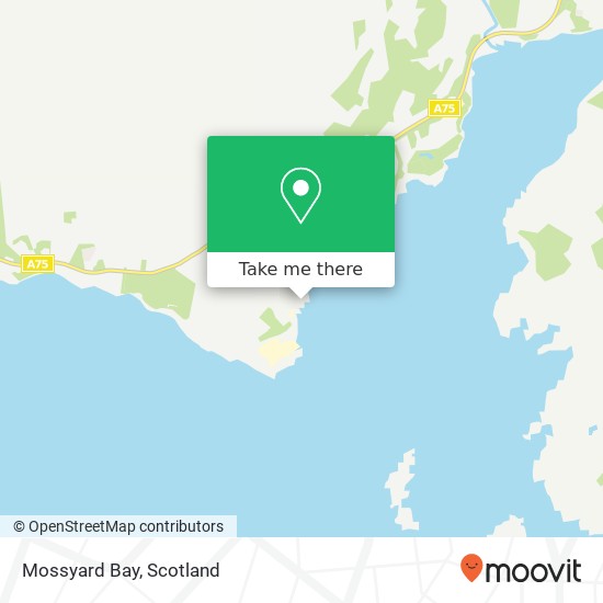 Mossyard Bay map