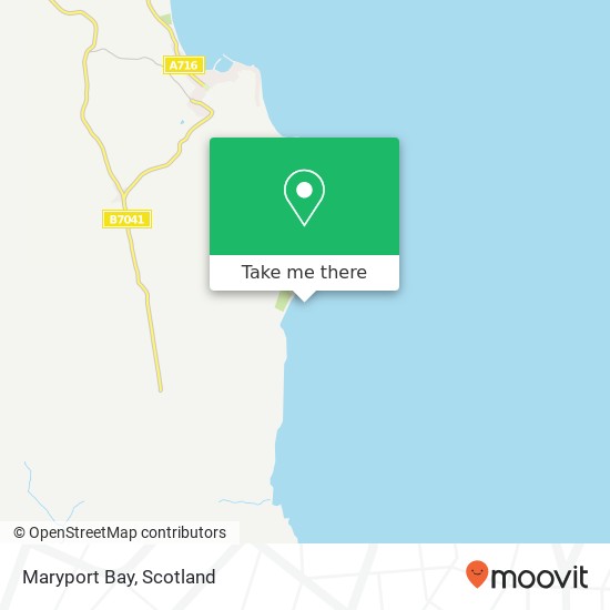 Maryport Bay map