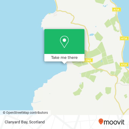 Clanyard Bay map