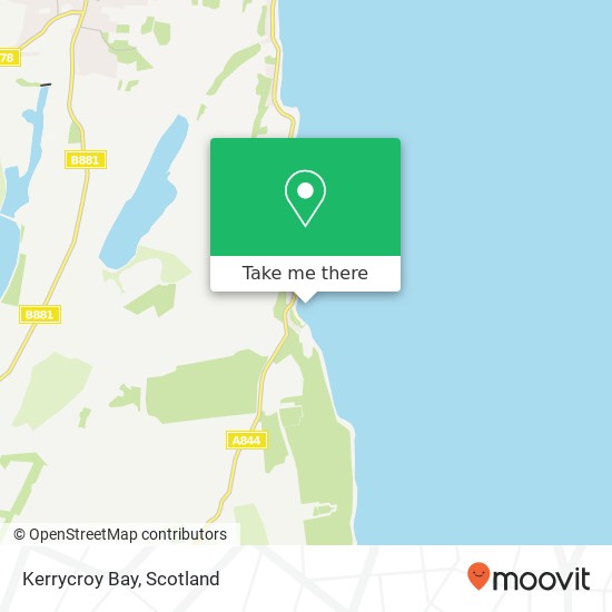 Kerrycroy Bay map