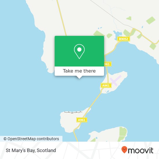 St Mary's Bay map