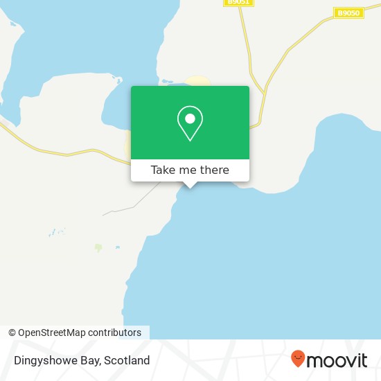 Dingyshowe Bay map