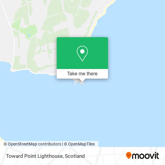 Toward Point Lighthouse map