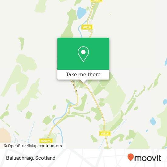 Baluachraig map