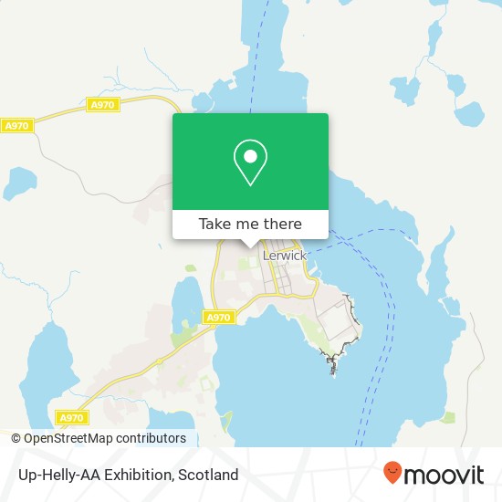 Up-Helly-AA Exhibition map