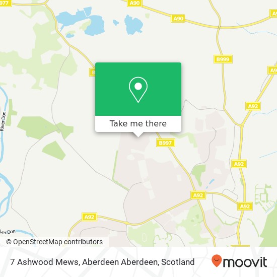 7 Ashwood Mews, Aberdeen Aberdeen map