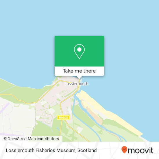 Lossiemouth Fisheries Museum map