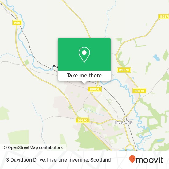 3 Davidson Drive, Inverurie Inverurie map