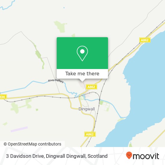3 Davidson Drive, Dingwall Dingwall map