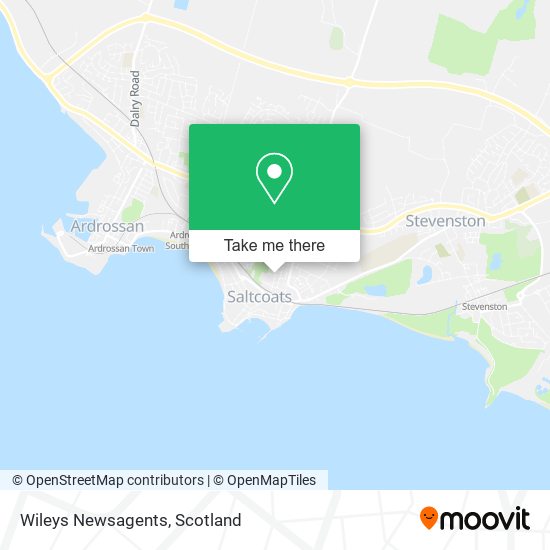 Wileys Newsagents map