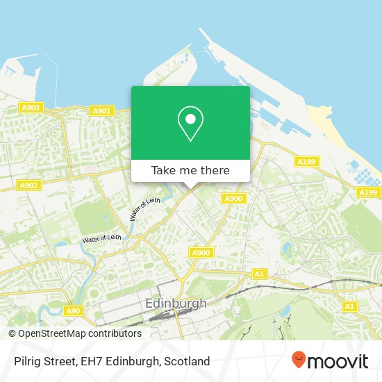 Pilrig Street, EH7 Edinburgh map