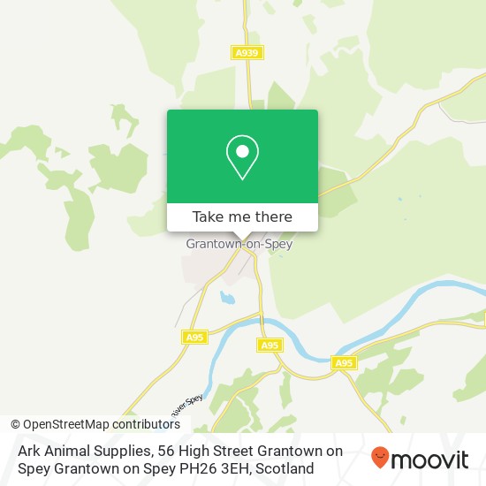 Ark Animal Supplies, 56 High Street Grantown on Spey Grantown on Spey PH26 3EH map