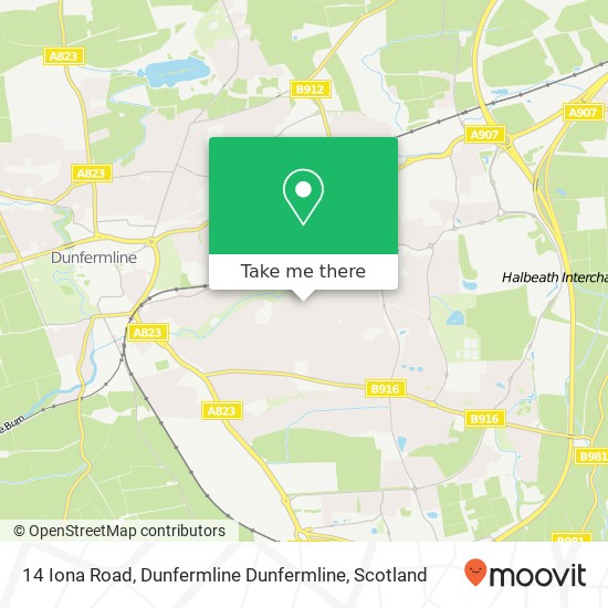 14 Iona Road, Dunfermline Dunfermline map