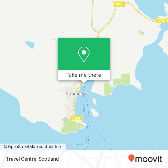 Travel Centre map