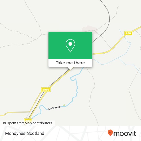 Mondynes map