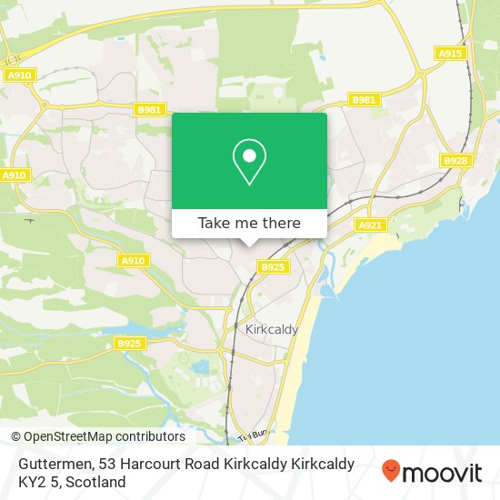 Guttermen, 53 Harcourt Road Kirkcaldy Kirkcaldy KY2 5 map