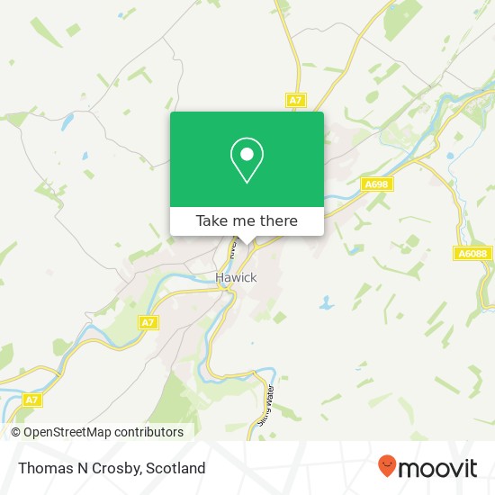 Thomas N Crosby map
