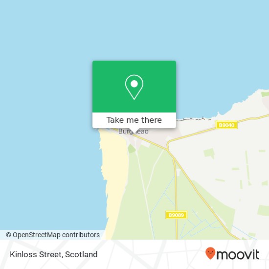 Kinloss Street map