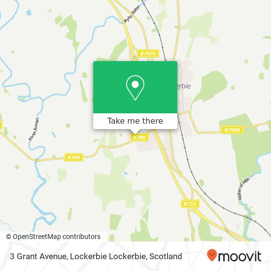 3 Grant Avenue, Lockerbie Lockerbie map