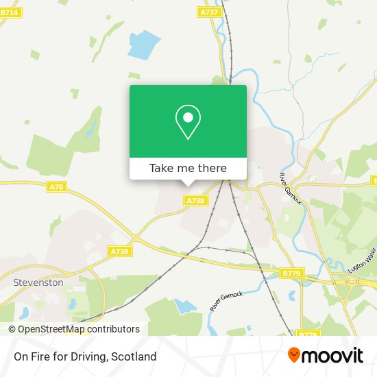 On Fire for Driving map