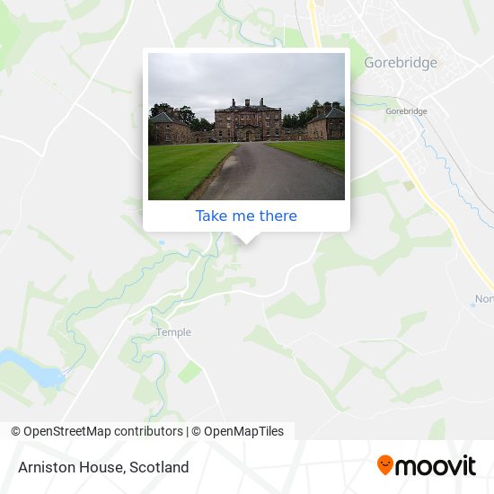 Arniston House map