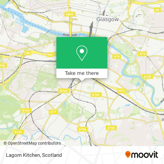 Lagom Kitchen map