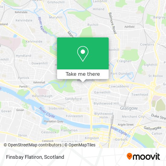 Finsbay Flatiron map