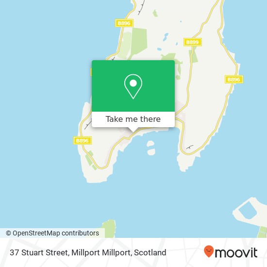 37 Stuart Street, Millport Millport map