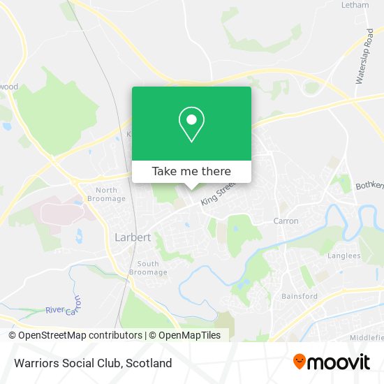 Warriors Social Club map
