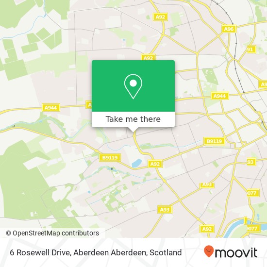 6 Rosewell Drive, Aberdeen Aberdeen map