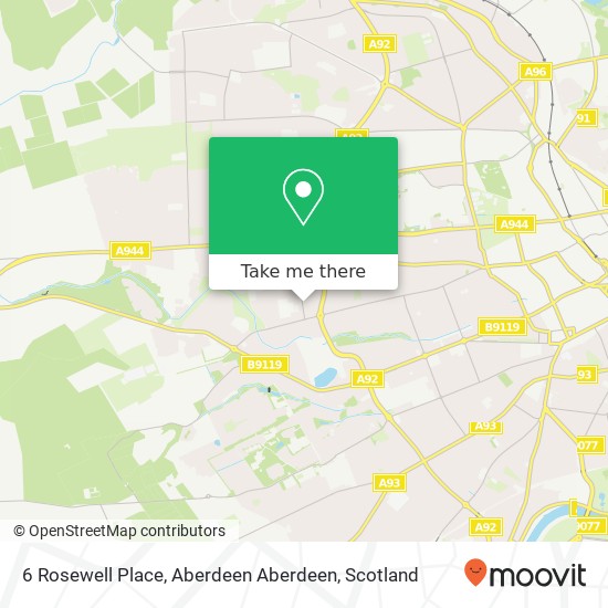 6 Rosewell Place, Aberdeen Aberdeen map