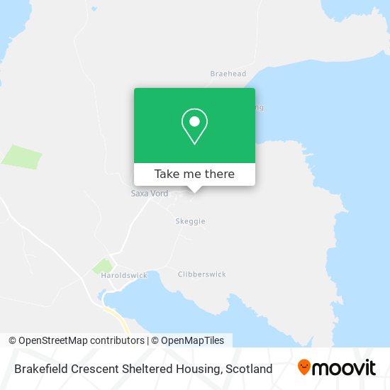 Brakefield Crescent Sheltered Housing map