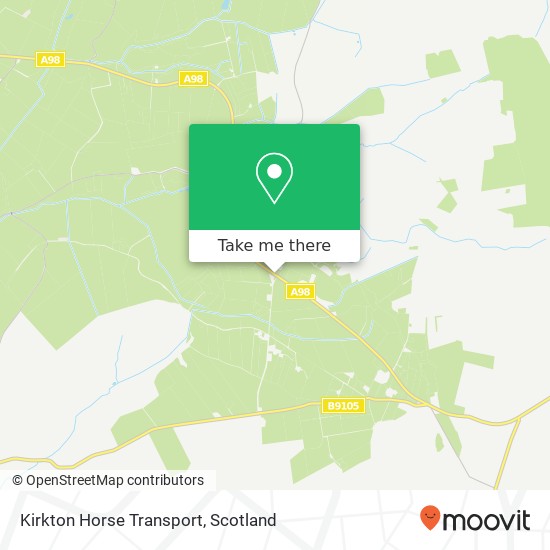 Kirkton Horse Transport map